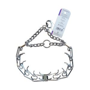 Herm Sprenger Chrome Plated Dog Training Collar Quick Release Med. 3.0mm 21-Inch